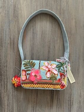 Made in India Tropical Beaded Shoulder Bag